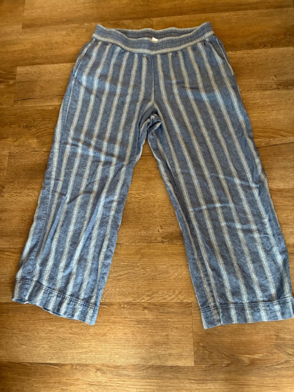 Linen High rise pants